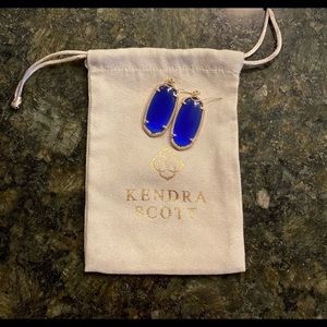 Deep Blue Kendra Scott earrings